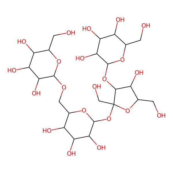 2D Structure of 3F-alpha-D-Galactosylraffinose 2D Structure of 3F-alpha-D-Galactosylraffinose