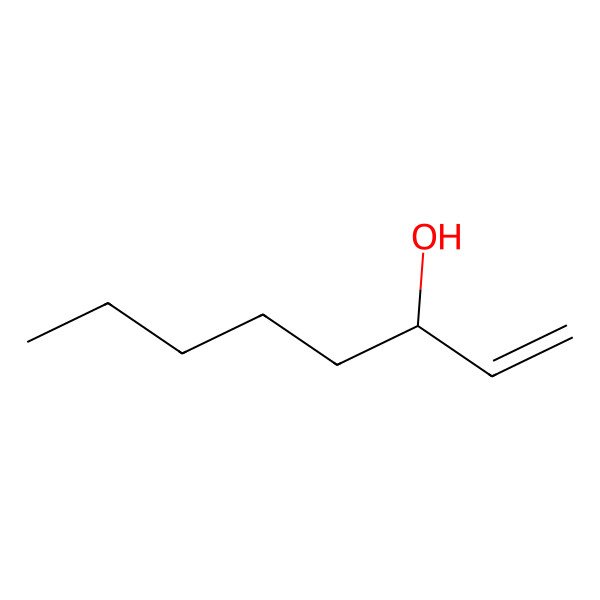 2D Structure of (3R)-oct-1-en-3-ol