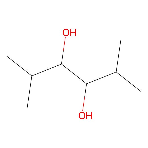 2D Structure of (3R,4S)-2,5-Dimethyl-3,4-hexanediol