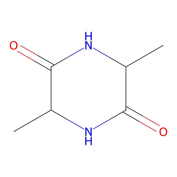 2D Structure of D-Alanine anhydride