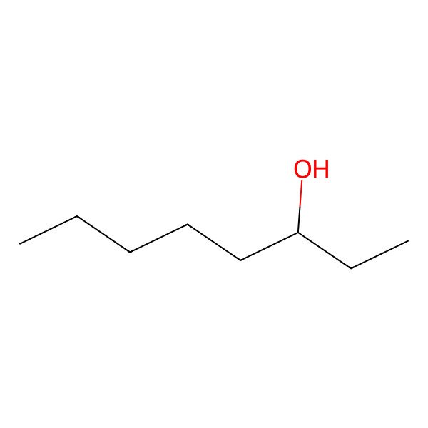 2D Structure of (3S)-octan-3-ol