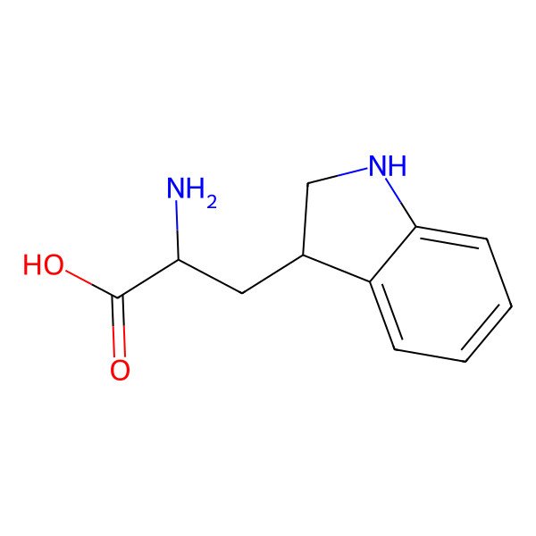 2D Structure of (3s)2,3-Dihydro-l-tryptophan