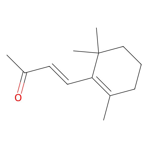 2D Structure of 4-(2,6,6-Trimethyl-1-cyclohexen-1-yl)-3-buten-2-one