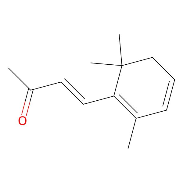 2D Structure of 4-(2,6,6-Trimethylcyclohexa-1,3-dienyl)but-3-en-2-one