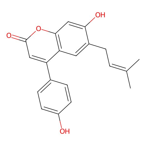 2D Structure of Inflacoumarin A