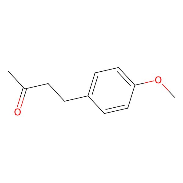 2D Structure of 4-(4-Methoxyphenyl)-2-butanone