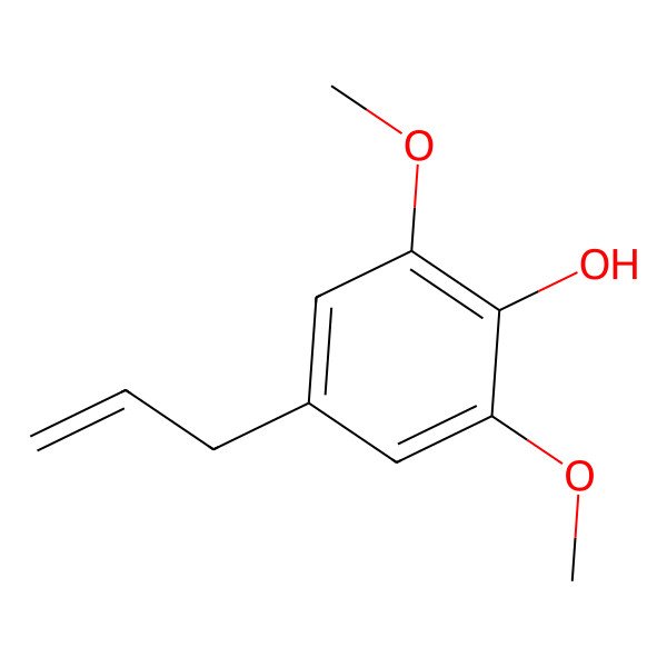 2D Structure of 4-Allyl-2,6-dimethoxyphenol