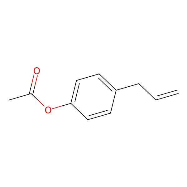 2D Structure of 4-Allylphenyl acetate