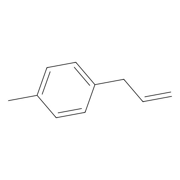 2D Structure of 4-Allyltoluene