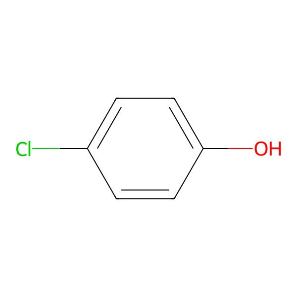 2D Structure of 4-Chlorophenol