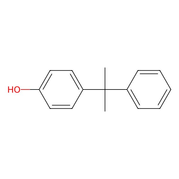 2D Structure of 4-Cumylphenol