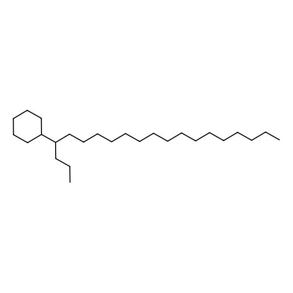 2D Structure of 4-Cyclohexyleicosane