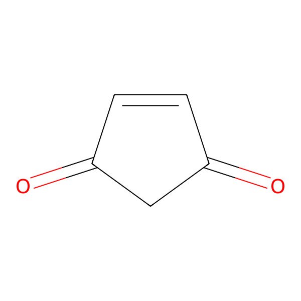 2D Structure of 4-Cyclopentene-1,3-dione