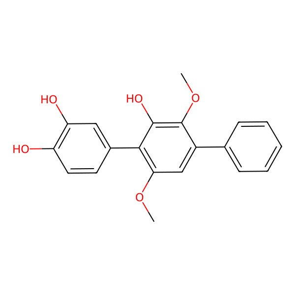 2D Structure of 4''-Dehydro-3-hydroxyterphenyllin