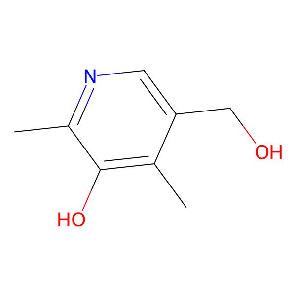 2D Structure of 4-Deoxypyridoxine