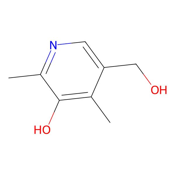 2D Structure of 4-Deoxypyridoxine 2D Structure of 4-Deoxypyridoxine