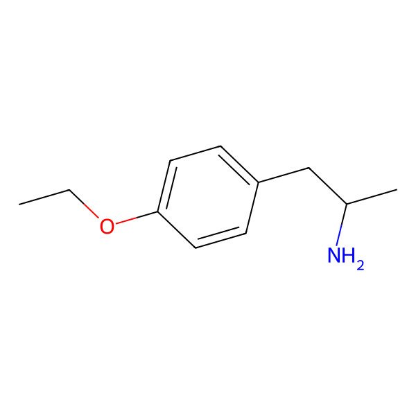 2D Structure of 4-Ethoxyamphetamine 2D Structure of 4-Ethoxyamphetamine
