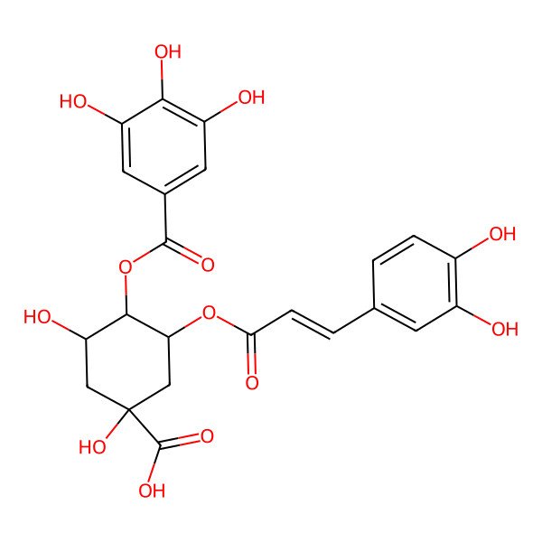 2D Structure of 4-Galloylchlorogenic acid