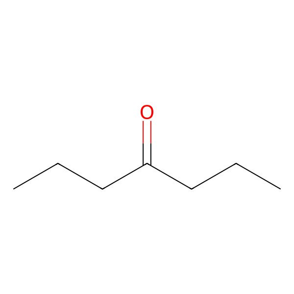 2D Structure of 4-Heptanone