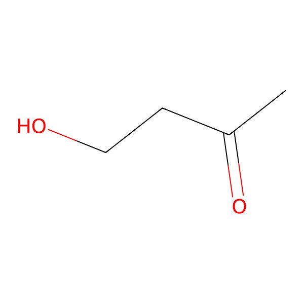 2D Structure of 4-Hydroxy-2-butanone