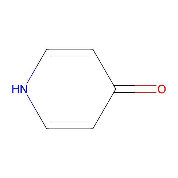2D Structure of 4-Hydroxypyridine