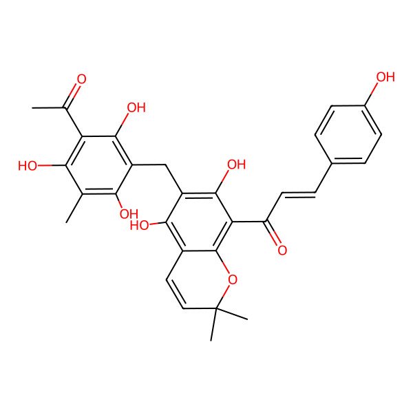 2D Structure of 4-Hydroxyrottlerin