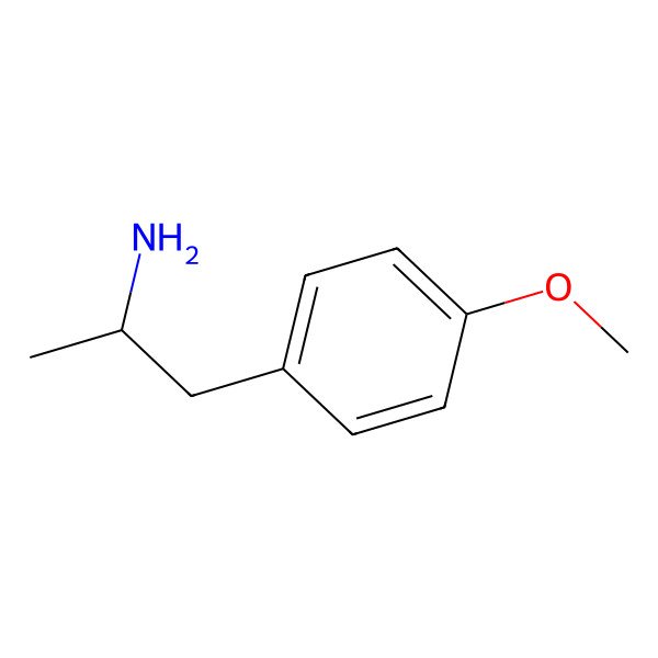 2D Structure of 4-Methoxyamphetamine