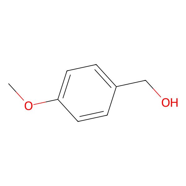 2D Structure of 4-Methoxybenzyl alcohol