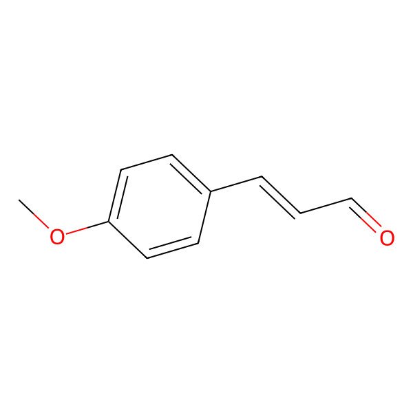 2D Structure of 4-Methoxycinnamaldehyde
