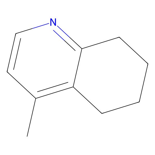 2D Structure of 4-Methyl-5,6,7,8-tetrahydroquinoline