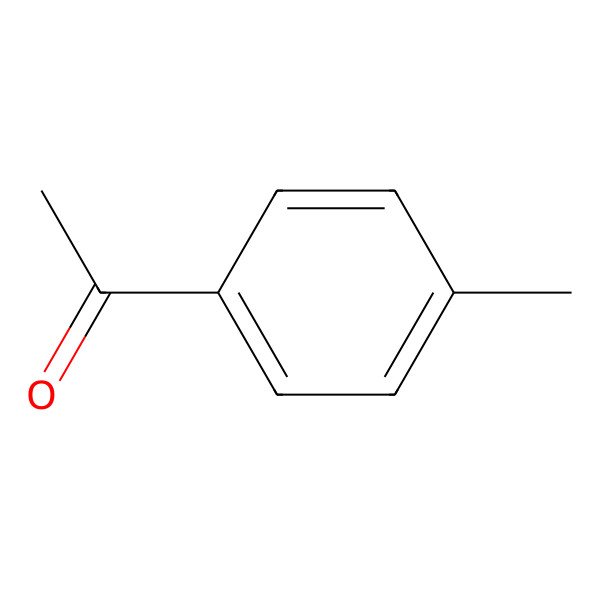 2D Structure of 4'-Methylacetophenone