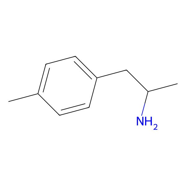 2D Structure of 4-Methylamphetamine 2D Structure of 4-Methylamphetamine