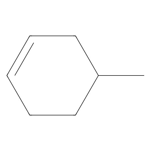 2D Structure of 4-Methylcyclohexene