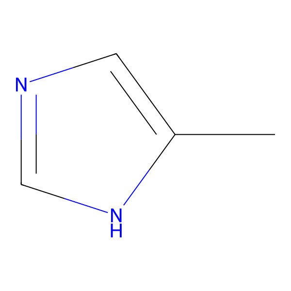 2D Structure of 4-Methylimidazole