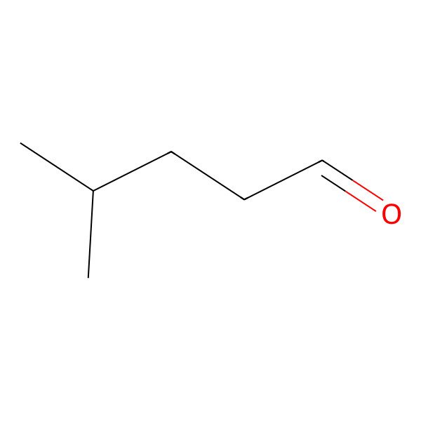 2D Structure of 4-Methylpentanal