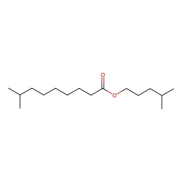 2D Structure of 4-Methylpentyl 8-methylnonanoate