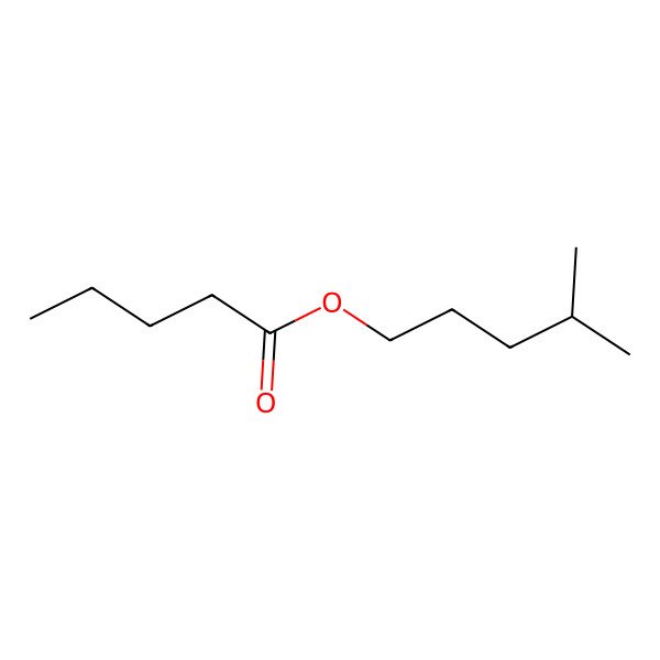 2D Structure of 4-Methylpentyl pentanoate