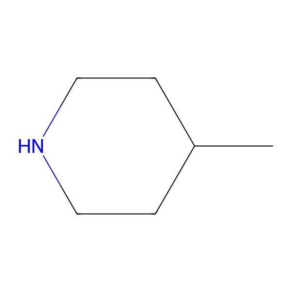 2D Structure of 4-Methylpiperidine 2D Structure of 4-Methylpiperidine