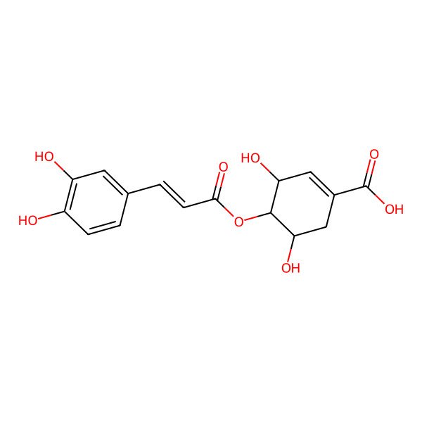 2D Structure of 4-o-Caffeoylshikimic acid
