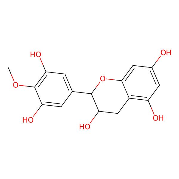 2D Structure of 4'-O-Methyl-Gallocatechin