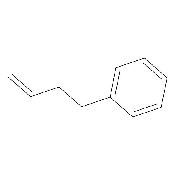2D Structure of 3-Butenylbenzene