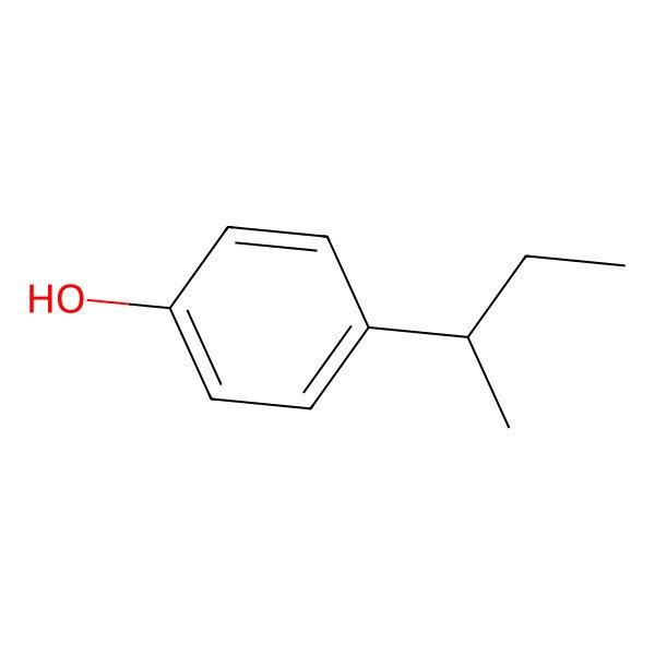 2D Structure of 4-sec-Butylphenol