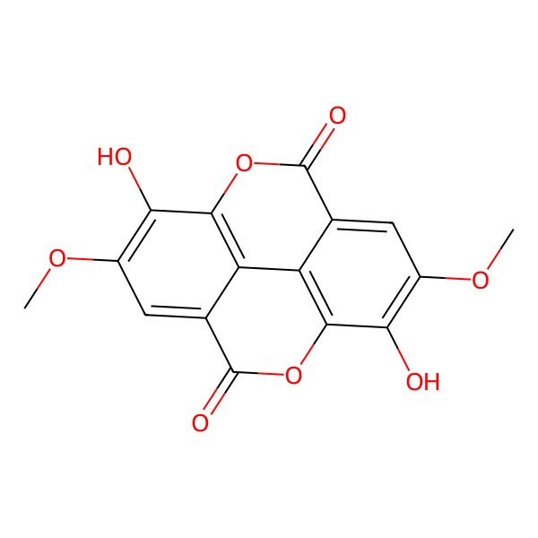2D Structure of 4,4'-Di-O-methylellagic acid