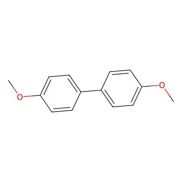 2D Structure of 4,4'-Dimethoxy-1,1'-biphenyl