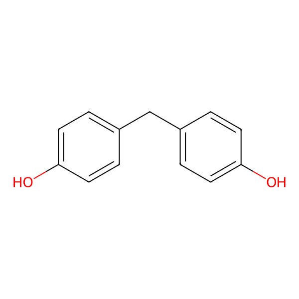 2D Structure of 4,4'-Methylenediphenol