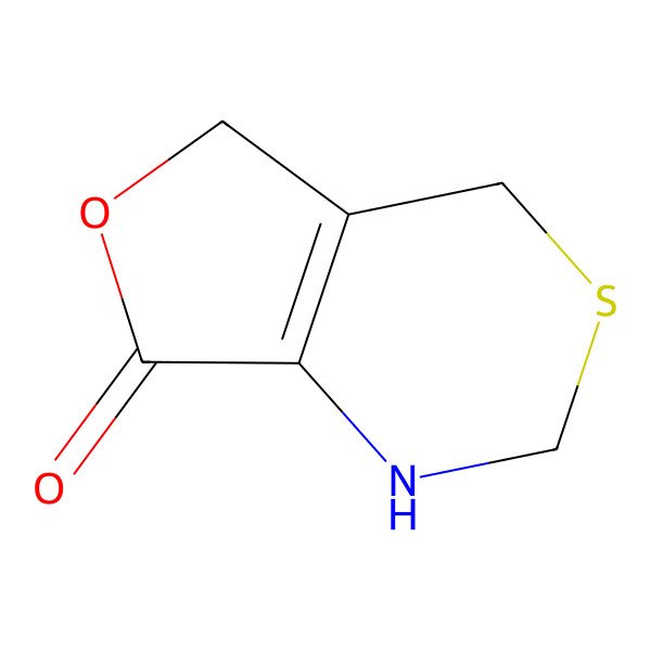 2D Structure of 4,5-Dihydro-furo[3,4-d][1,3]thiazin-7-one