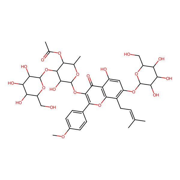 2D Structure of Epimedin I 2D Structure of Epimedin I