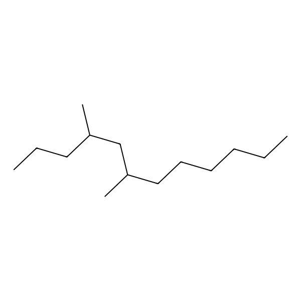 2D Structure of 4,6-Dimethyldodecane