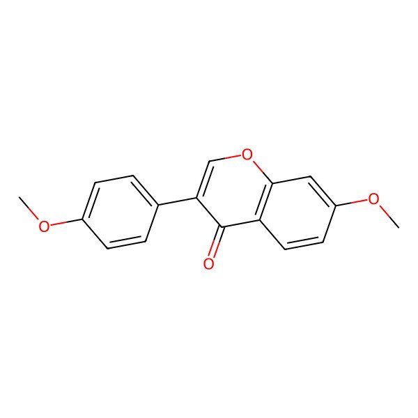 2D Structure of 4',7-Dimethoxyisoflavone