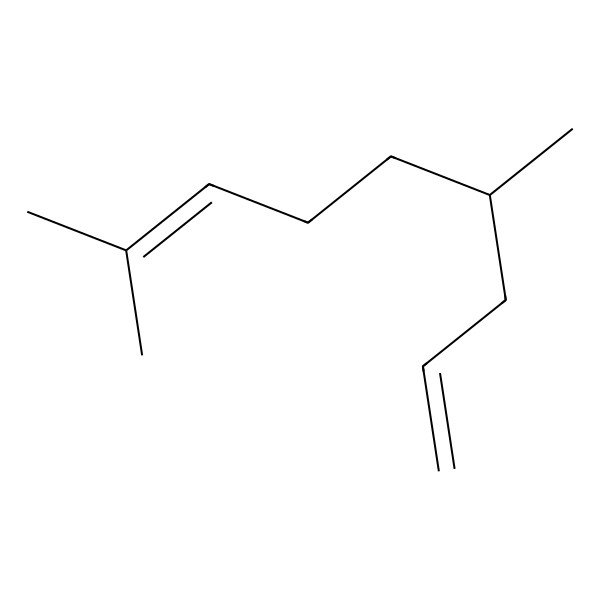 2D Structure of 4,8-Dimethyl-1,7-nonadiene